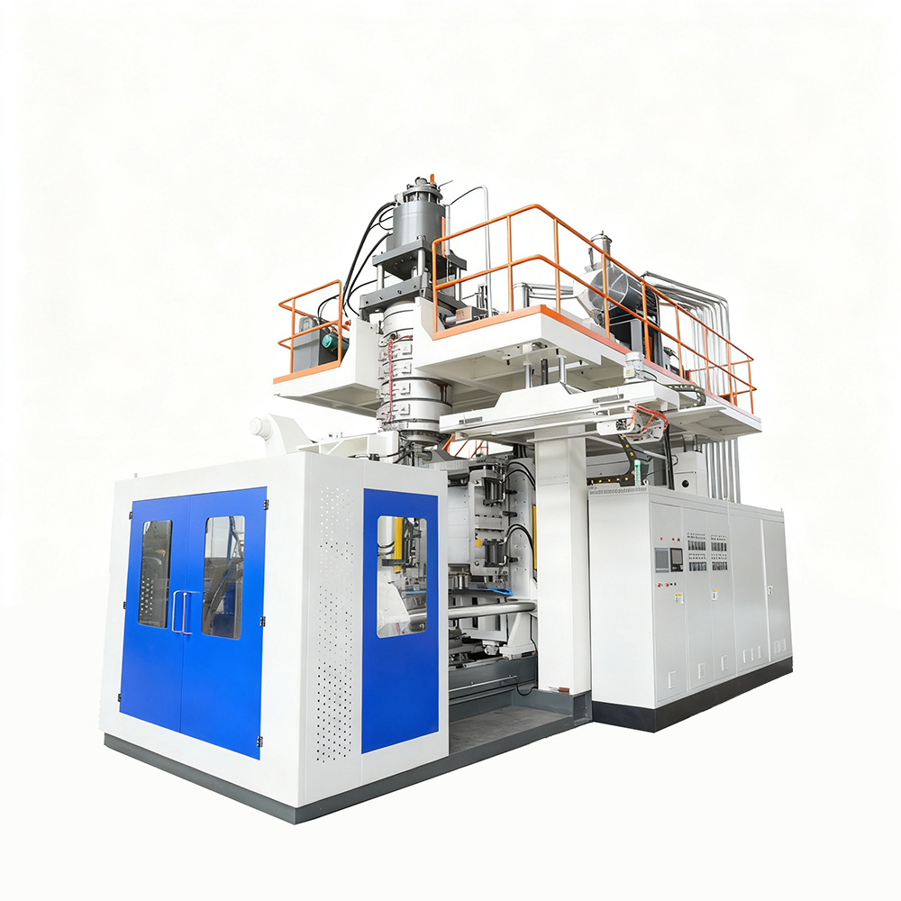 稳定驱动强劲动力 3 层塑料 55 加仑桶吹塑机适用于 HDPE 塑料 55 加仑桶