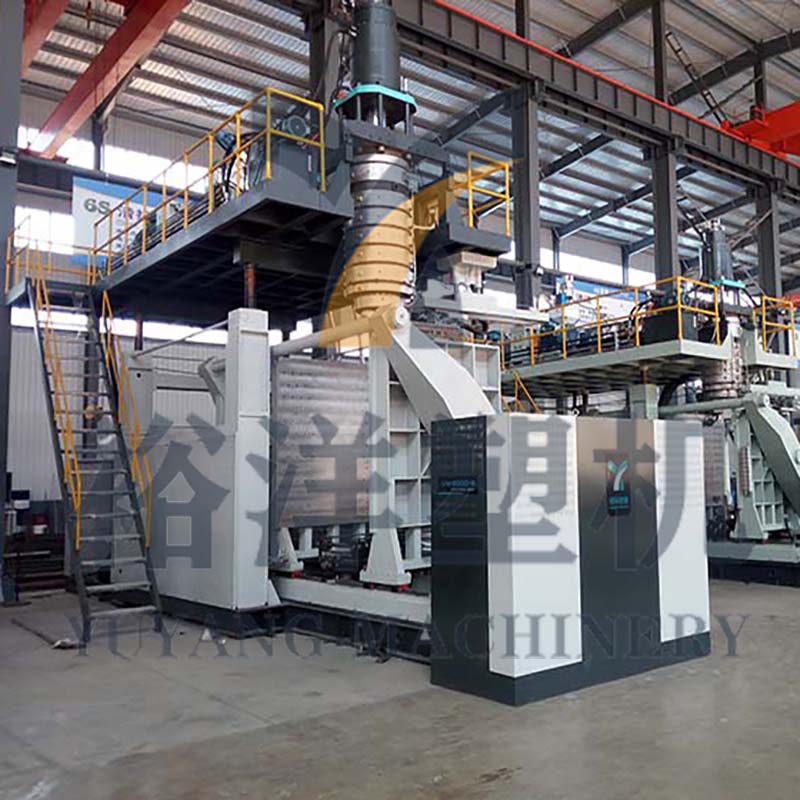 高产量低材料损失 20000L 3 层塑料 民用水桶吹塑机 用于 HDPE 塑料机械